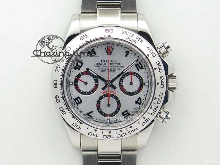 MiroTime 0209 WrinkleFree Daytona 116515 RG TWF 1:1 Best Edition 904L Steel RG Black Dial on Oysterflex Strap A 2417